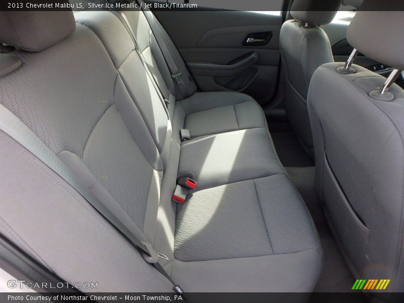 Silver Ice Metallic / Jet Black/Titanium 2013 Chevrolet Malibu LS