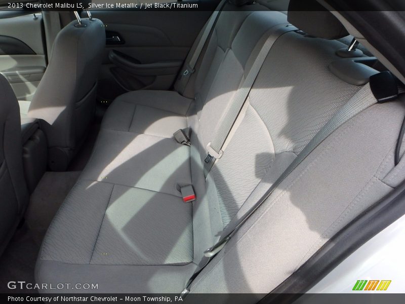 Silver Ice Metallic / Jet Black/Titanium 2013 Chevrolet Malibu LS