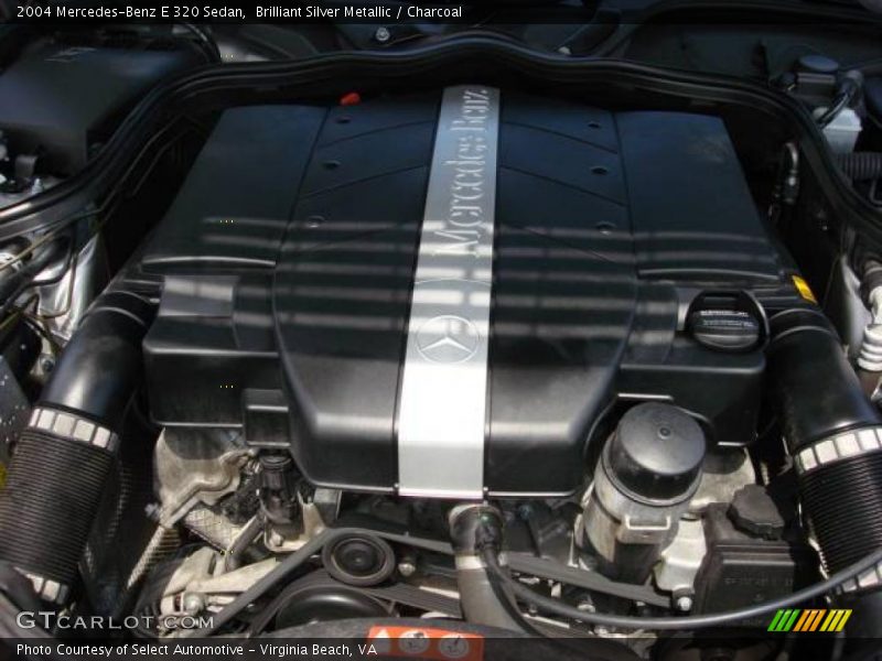 Brilliant Silver Metallic / Charcoal 2004 Mercedes-Benz E 320 Sedan