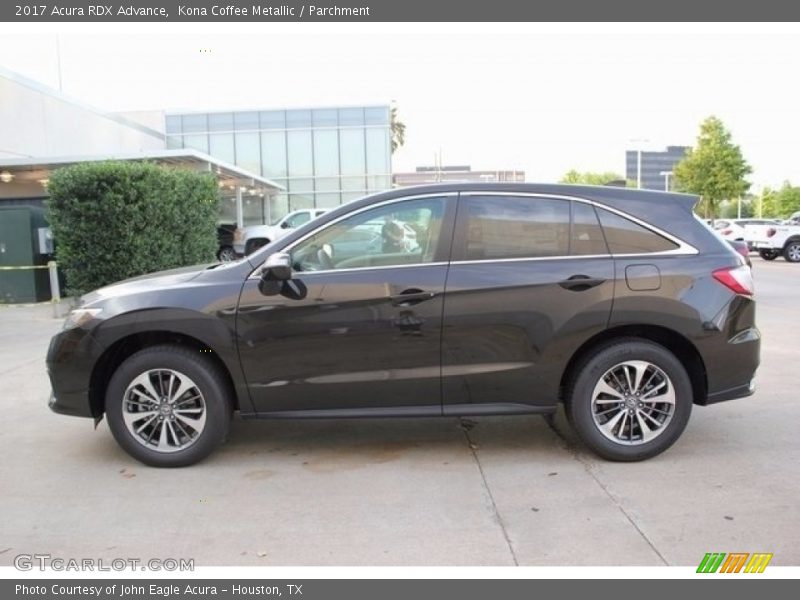 Kona Coffee Metallic / Parchment 2017 Acura RDX Advance