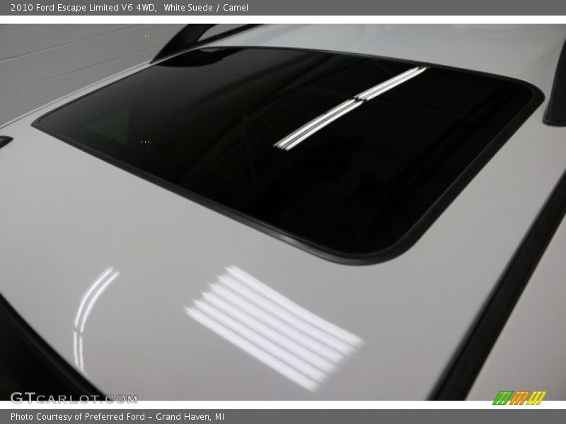 White Suede / Camel 2010 Ford Escape Limited V6 4WD
