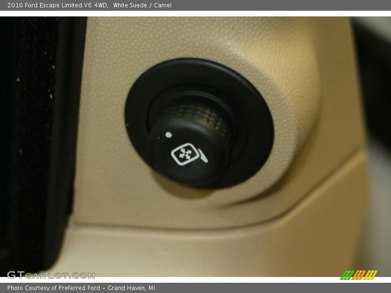 White Suede / Camel 2010 Ford Escape Limited V6 4WD