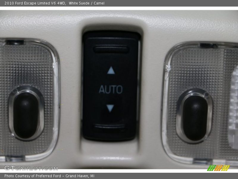 White Suede / Camel 2010 Ford Escape Limited V6 4WD