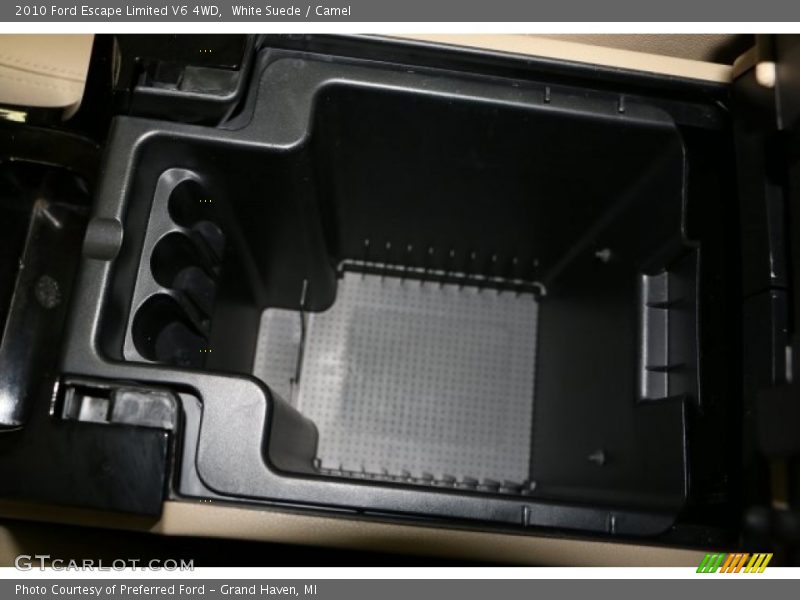 White Suede / Camel 2010 Ford Escape Limited V6 4WD