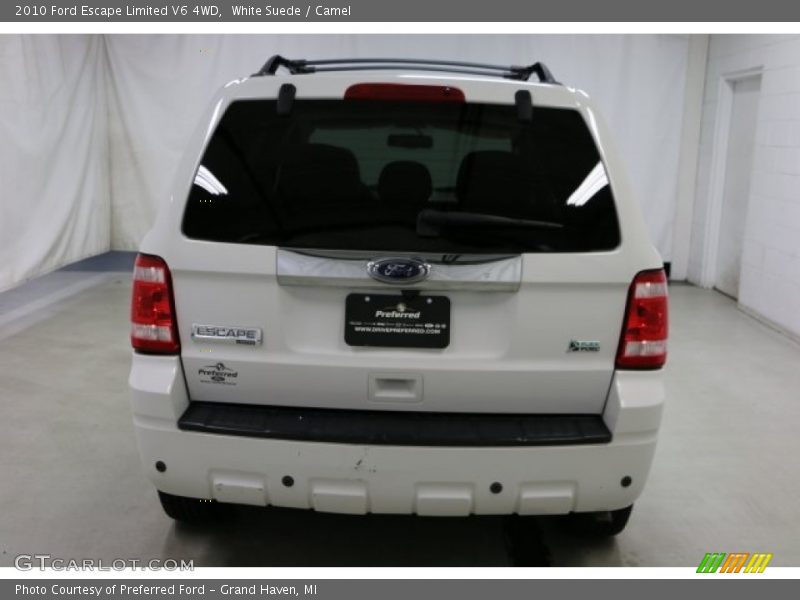 White Suede / Camel 2010 Ford Escape Limited V6 4WD