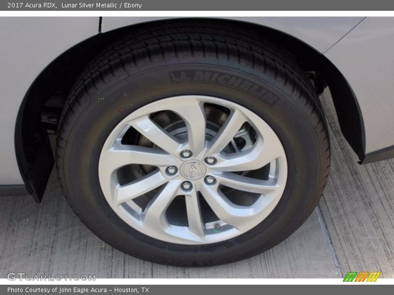 Lunar Silver Metallic / Ebony 2017 Acura RDX