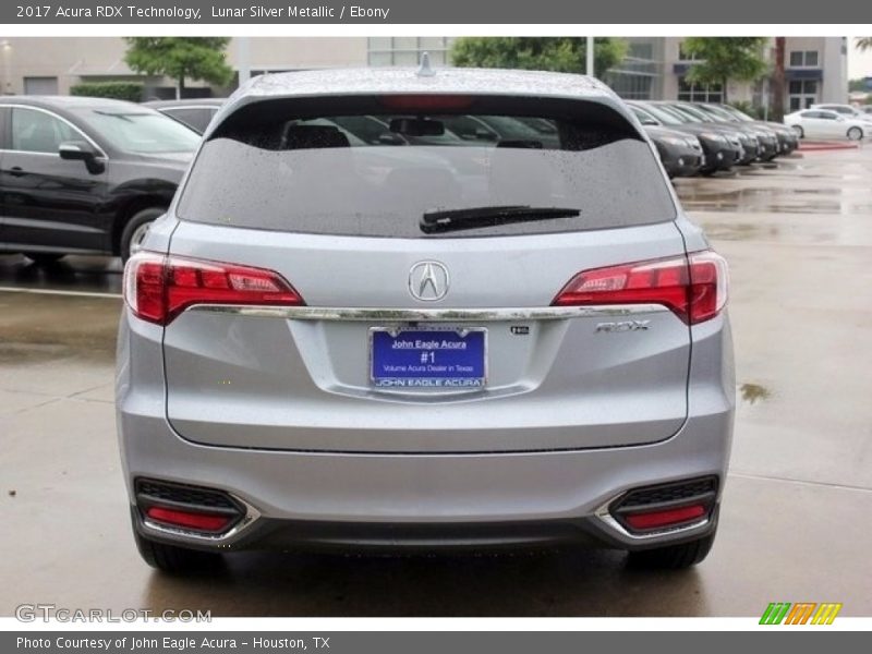 Lunar Silver Metallic / Ebony 2017 Acura RDX Technology