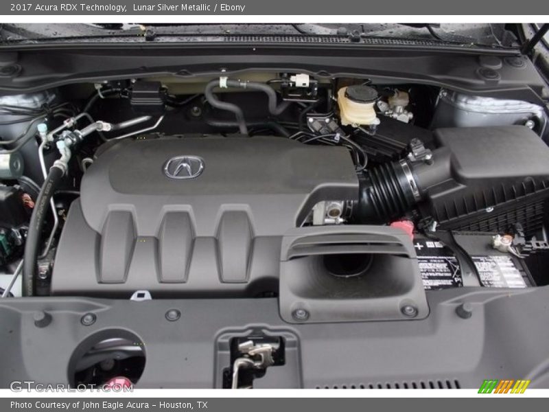 Lunar Silver Metallic / Ebony 2017 Acura RDX Technology