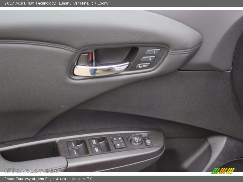 Lunar Silver Metallic / Ebony 2017 Acura RDX Technology