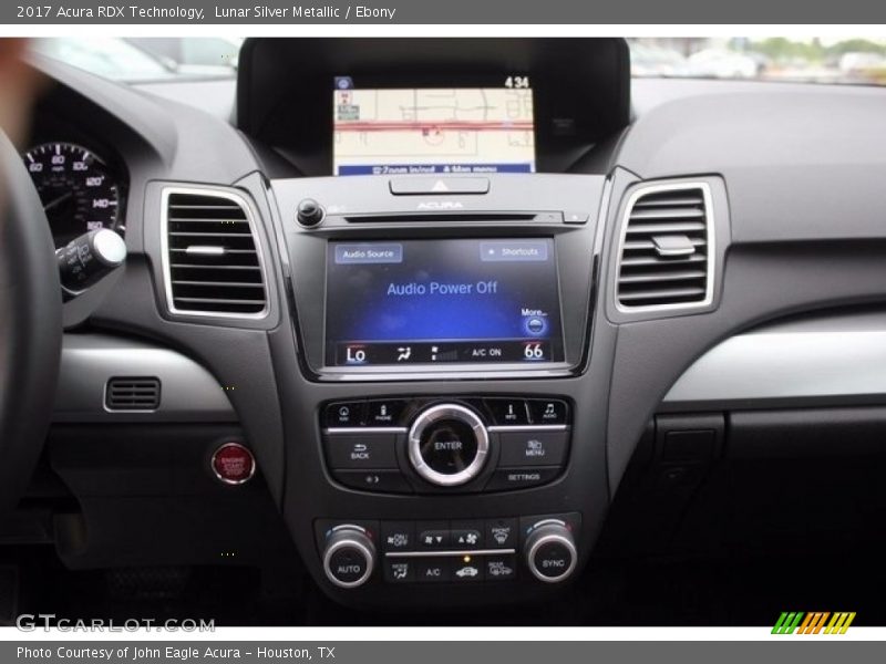 Lunar Silver Metallic / Ebony 2017 Acura RDX Technology