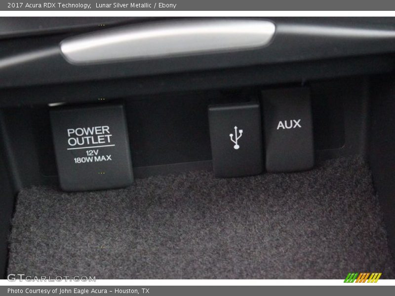 Lunar Silver Metallic / Ebony 2017 Acura RDX Technology