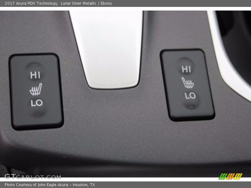 Lunar Silver Metallic / Ebony 2017 Acura RDX Technology
