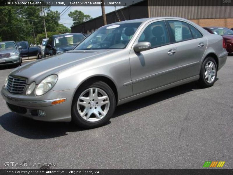 Pewter Silver Metallic / Charcoal 2004 Mercedes-Benz E 320 Sedan