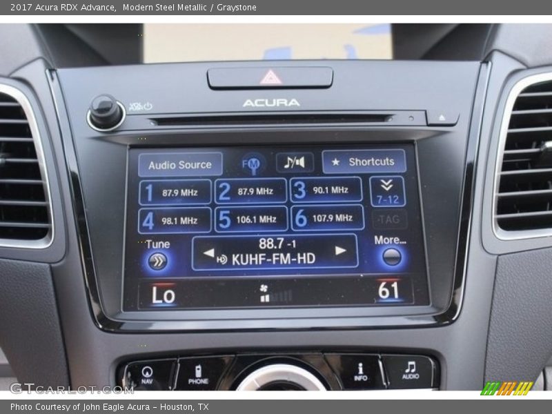 Modern Steel Metallic / Graystone 2017 Acura RDX Advance