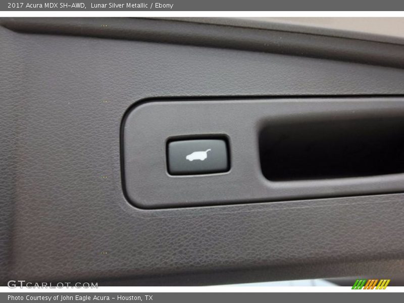 Lunar Silver Metallic / Ebony 2017 Acura MDX SH-AWD