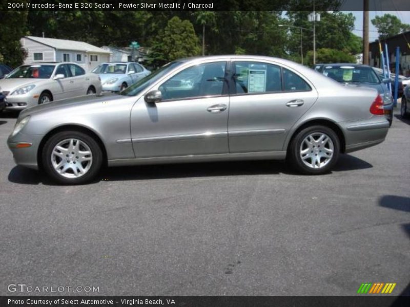 Pewter Silver Metallic / Charcoal 2004 Mercedes-Benz E 320 Sedan