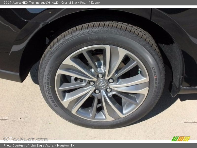 Crystal Black Pearl / Ebony 2017 Acura MDX Technology SH-AWD