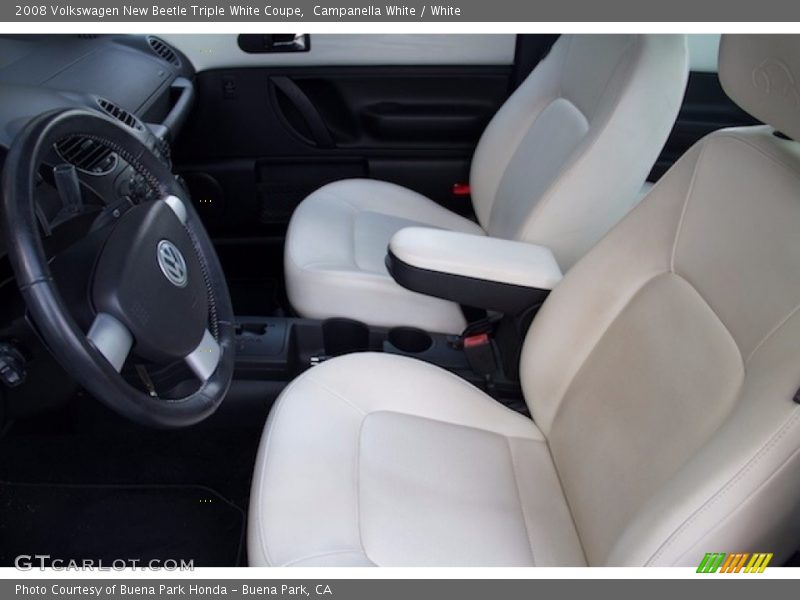 Campanella White / White 2008 Volkswagen New Beetle Triple White Coupe