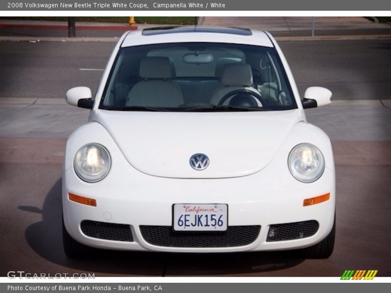 Campanella White / White 2008 Volkswagen New Beetle Triple White Coupe