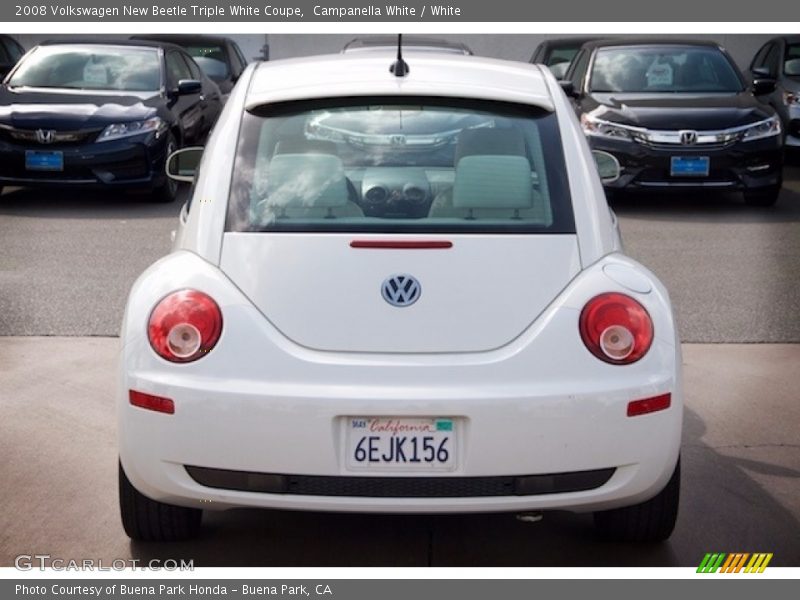 Campanella White / White 2008 Volkswagen New Beetle Triple White Coupe