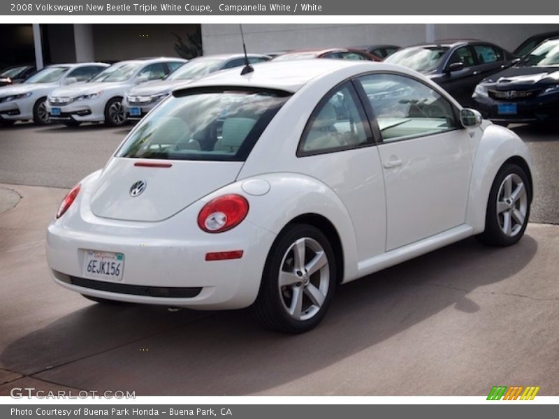 Campanella White / White 2008 Volkswagen New Beetle Triple White Coupe