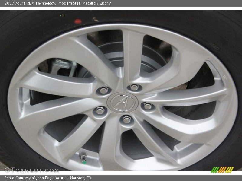 Modern Steel Metallic / Ebony 2017 Acura RDX Technology