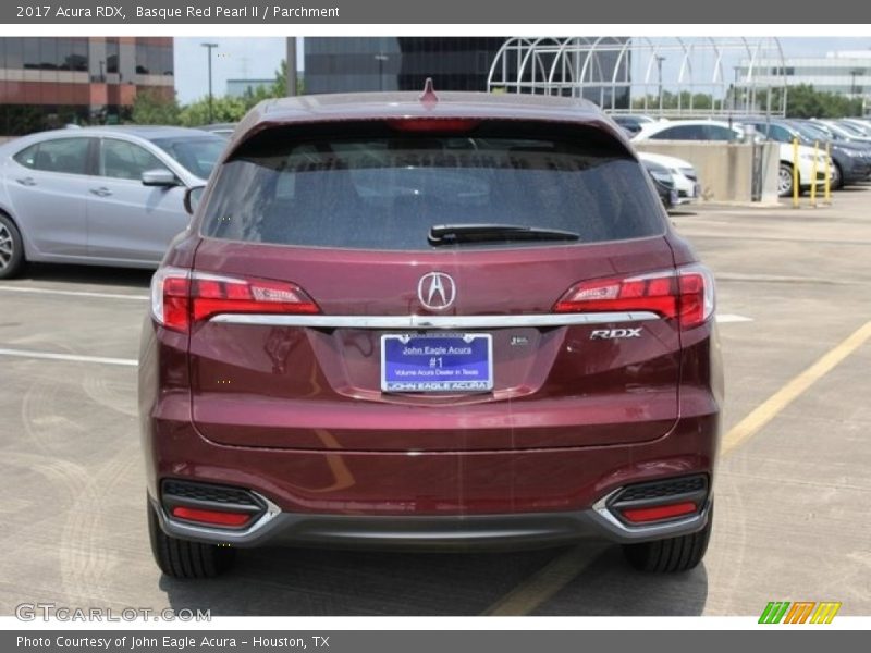 Basque Red Pearl II / Parchment 2017 Acura RDX