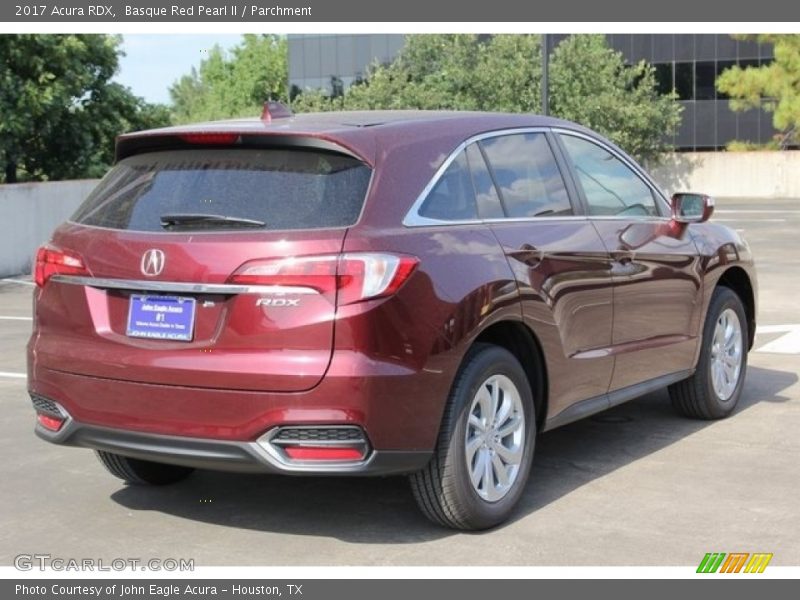 Basque Red Pearl II / Parchment 2017 Acura RDX