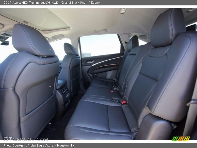 Crystal Black Pearl / Ebony 2017 Acura MDX Technology SH-AWD