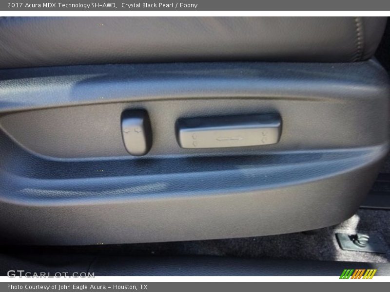 Crystal Black Pearl / Ebony 2017 Acura MDX Technology SH-AWD