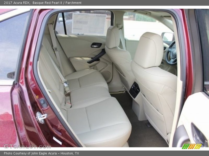 Basque Red Pearl II / Parchment 2017 Acura RDX