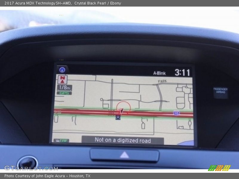 Crystal Black Pearl / Ebony 2017 Acura MDX Technology SH-AWD