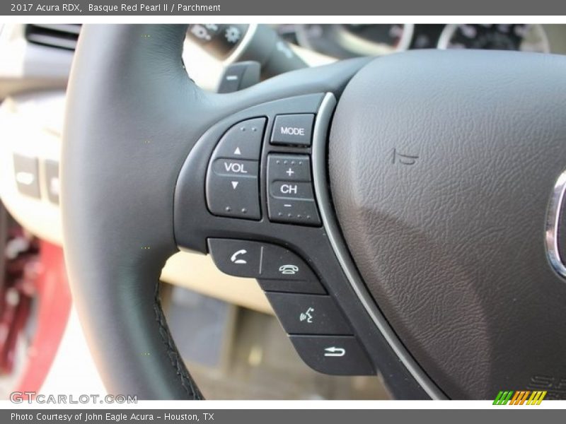 Basque Red Pearl II / Parchment 2017 Acura RDX