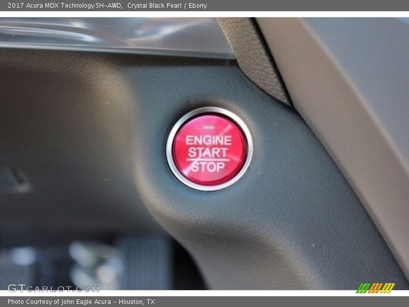 Crystal Black Pearl / Ebony 2017 Acura MDX Technology SH-AWD