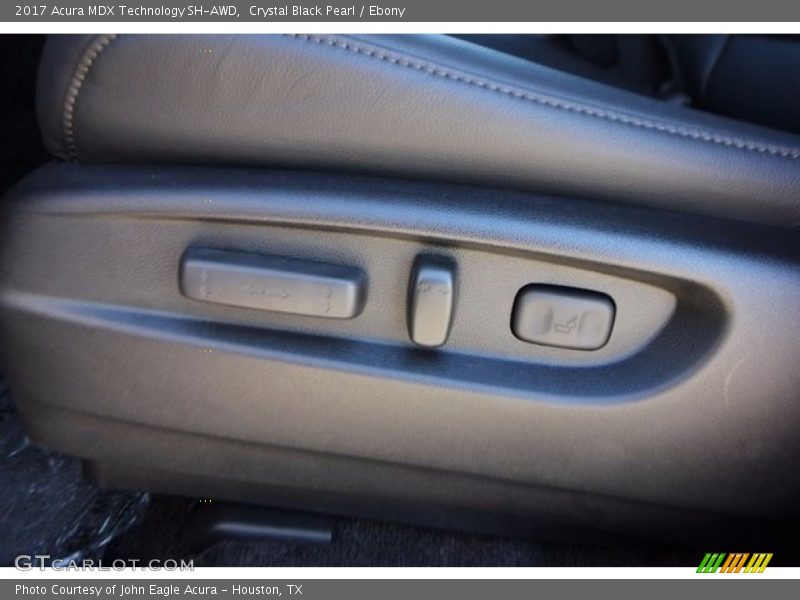 Crystal Black Pearl / Ebony 2017 Acura MDX Technology SH-AWD