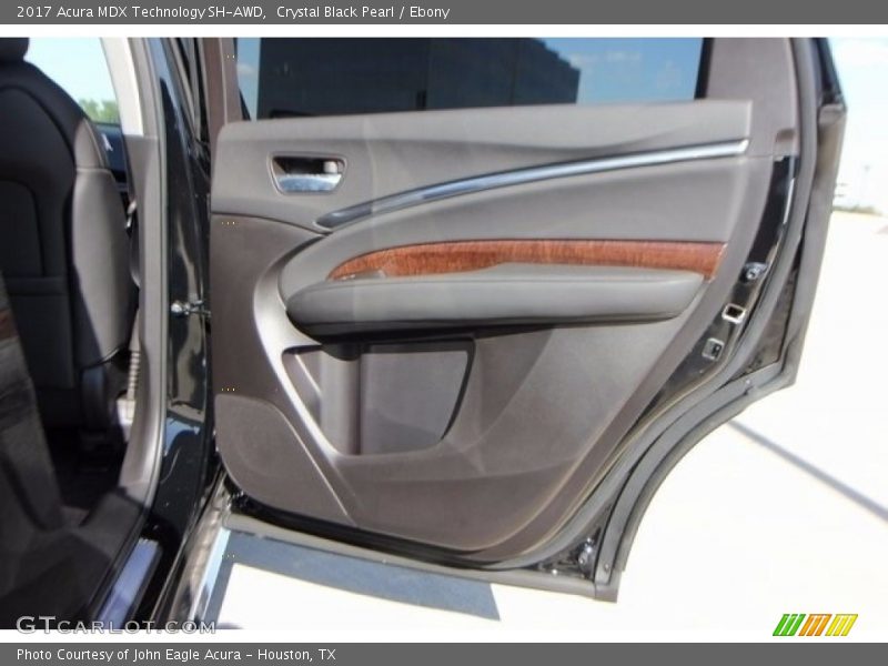 Crystal Black Pearl / Ebony 2017 Acura MDX Technology SH-AWD