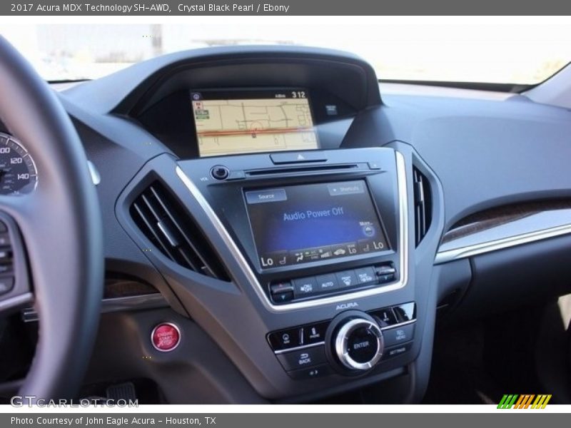 Crystal Black Pearl / Ebony 2017 Acura MDX Technology SH-AWD