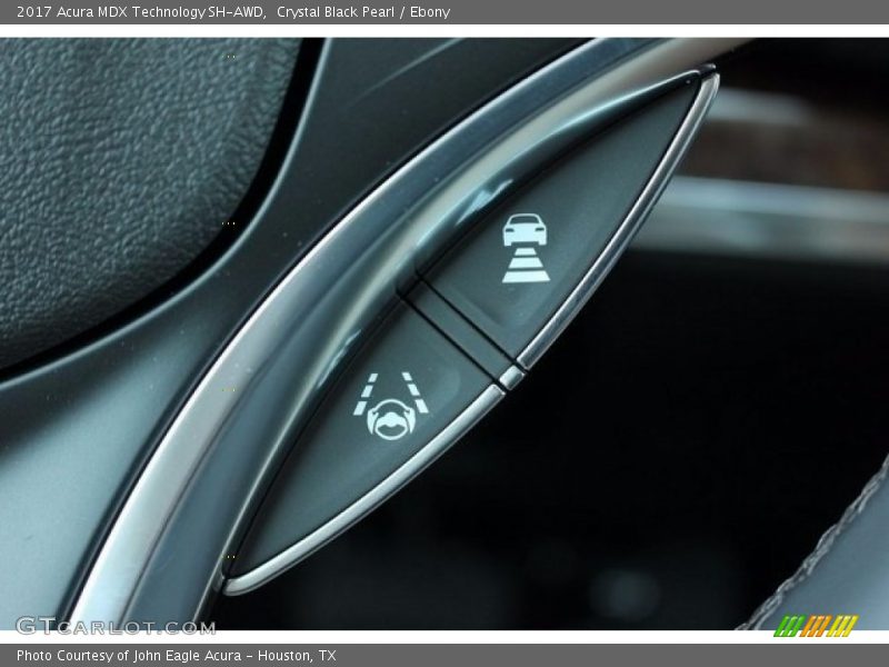 Crystal Black Pearl / Ebony 2017 Acura MDX Technology SH-AWD
