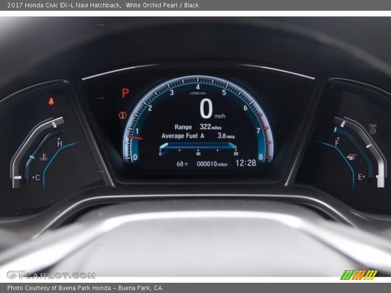  2017 Civic EX-L Navi Hatchback EX-L Navi Hatchback Gauges