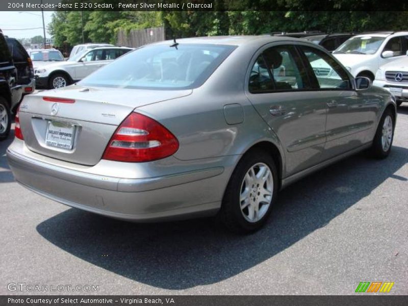 Pewter Silver Metallic / Charcoal 2004 Mercedes-Benz E 320 Sedan