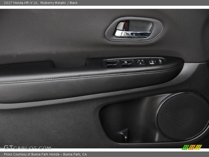 Mulberry Metallic / Black 2017 Honda HR-V LX
