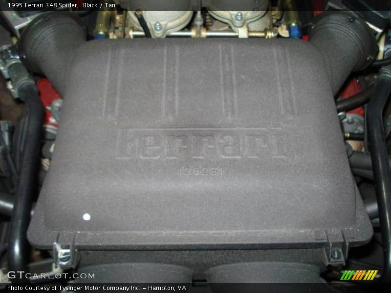 Black / Tan 1995 Ferrari 348 Spider