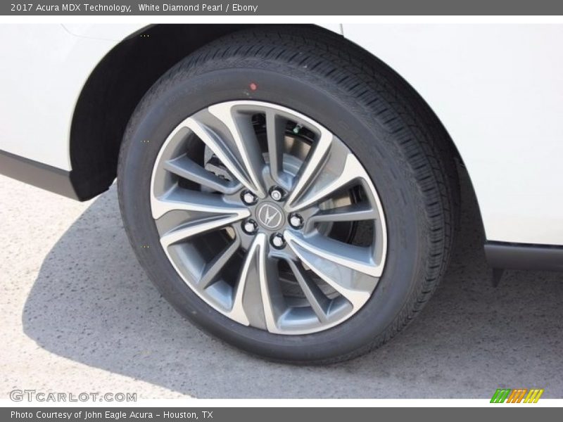 White Diamond Pearl / Ebony 2017 Acura MDX Technology
