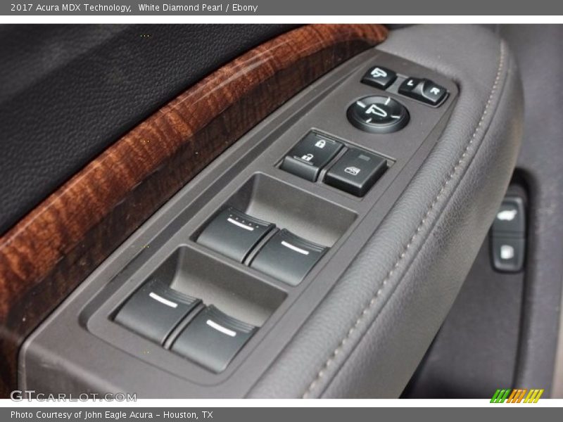 White Diamond Pearl / Ebony 2017 Acura MDX Technology
