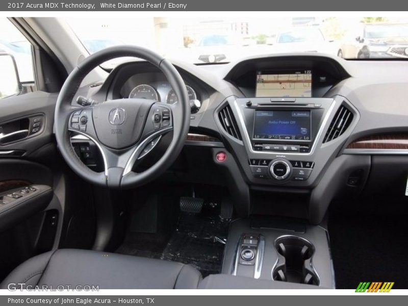 White Diamond Pearl / Ebony 2017 Acura MDX Technology