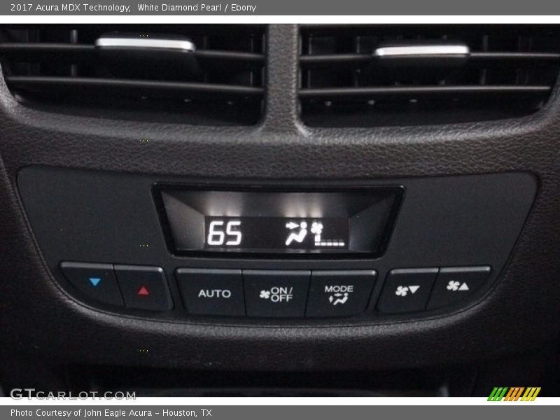 White Diamond Pearl / Ebony 2017 Acura MDX Technology