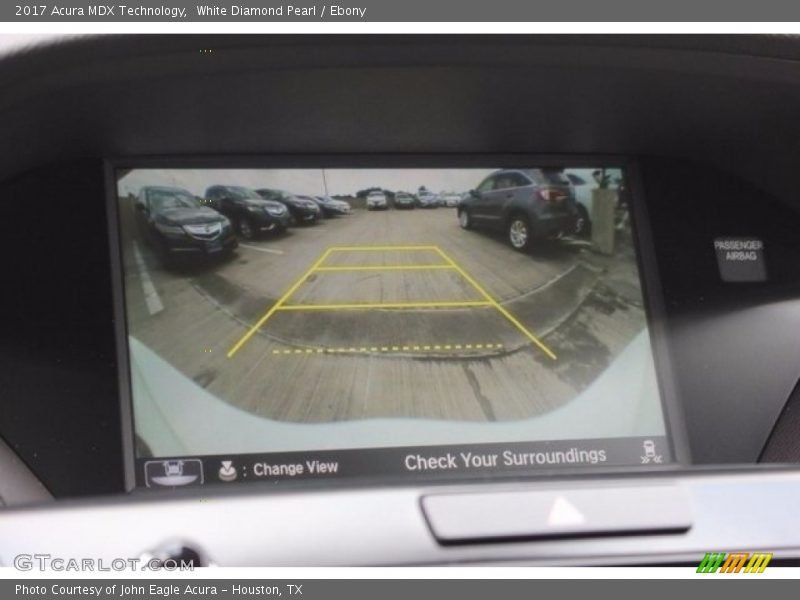 White Diamond Pearl / Ebony 2017 Acura MDX Technology