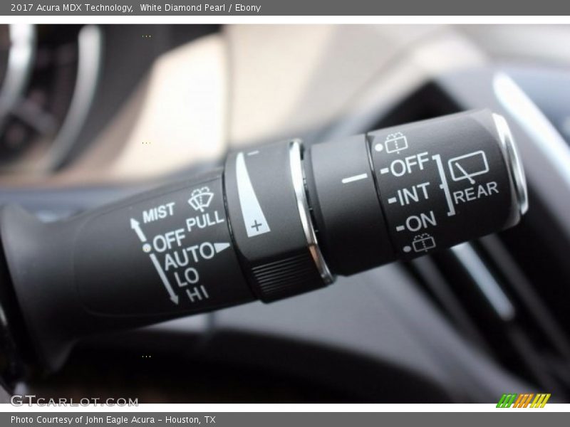 White Diamond Pearl / Ebony 2017 Acura MDX Technology