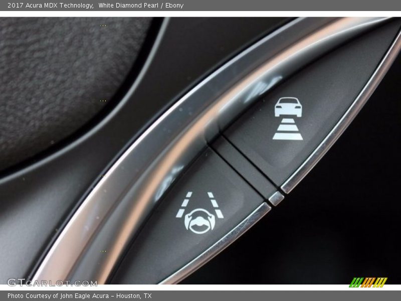 White Diamond Pearl / Ebony 2017 Acura MDX Technology