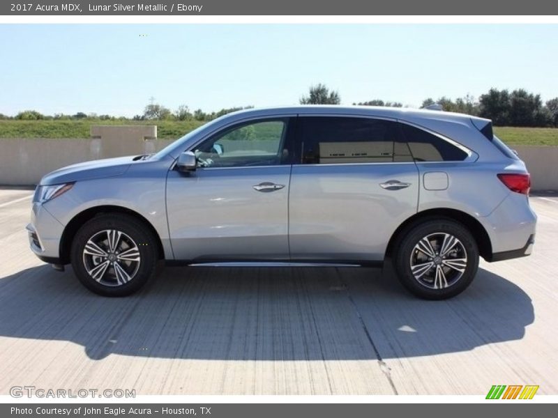 Lunar Silver Metallic / Ebony 2017 Acura MDX